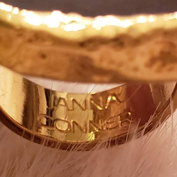 Janna Conner Agate ring sz 7 - Picture 2 of 4